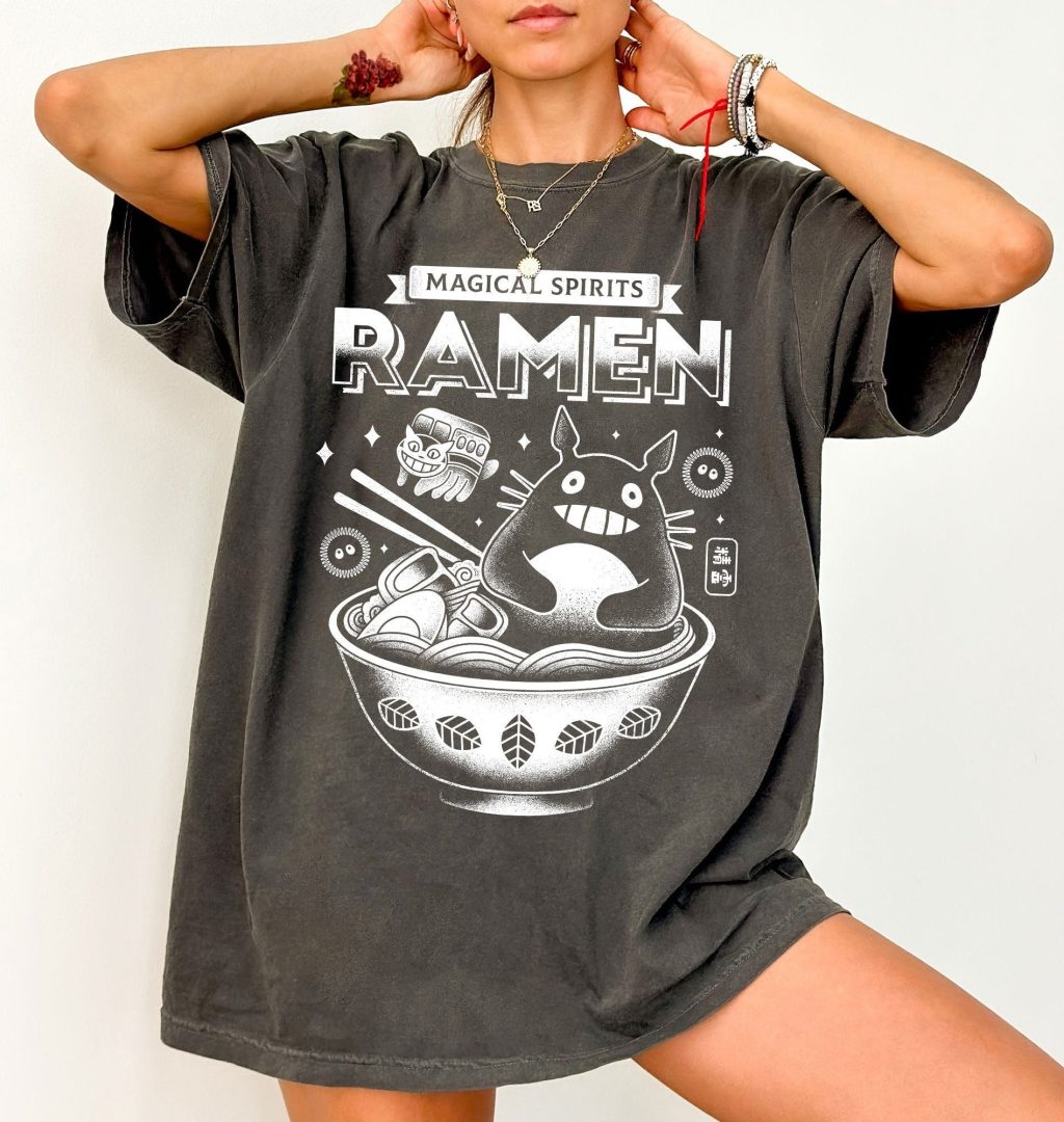 Comfort Colors My Neighbour Totoro Ramen T-shirt
