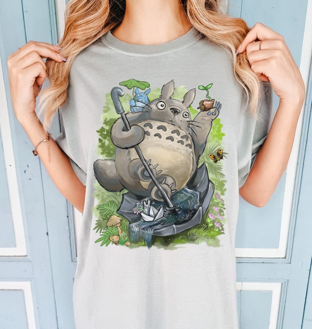 Comfort Colors Ghibli Totoro T-shirt - Image 4
