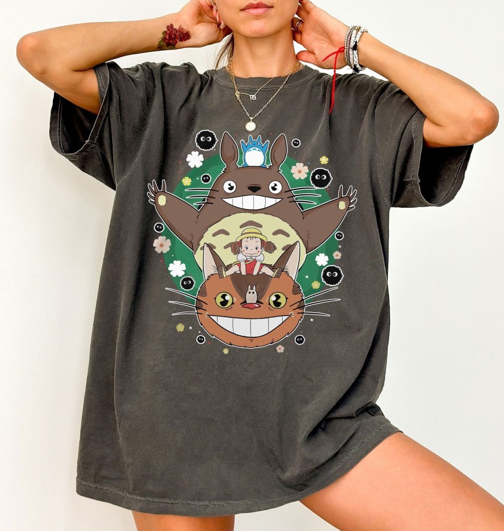 Comfort Colors My Neighbor Totoro Ghibli Gift T-shirt