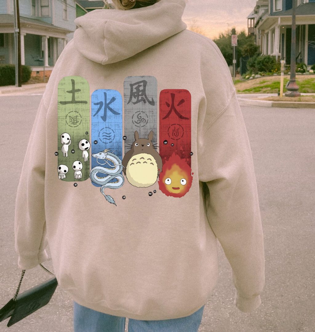 Ghibli Characters Hoodie