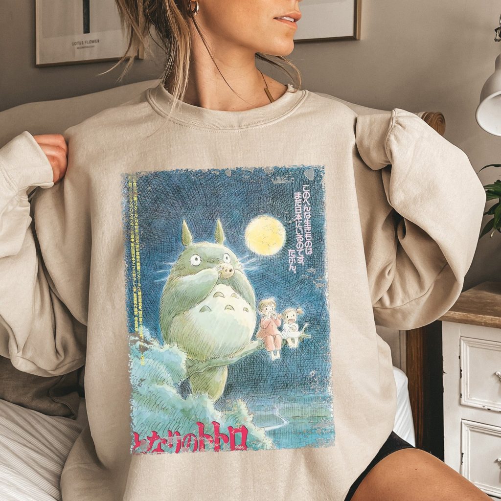 Vintage Retro Studio Ghibli My Neighbour Totoro Sweatshirt