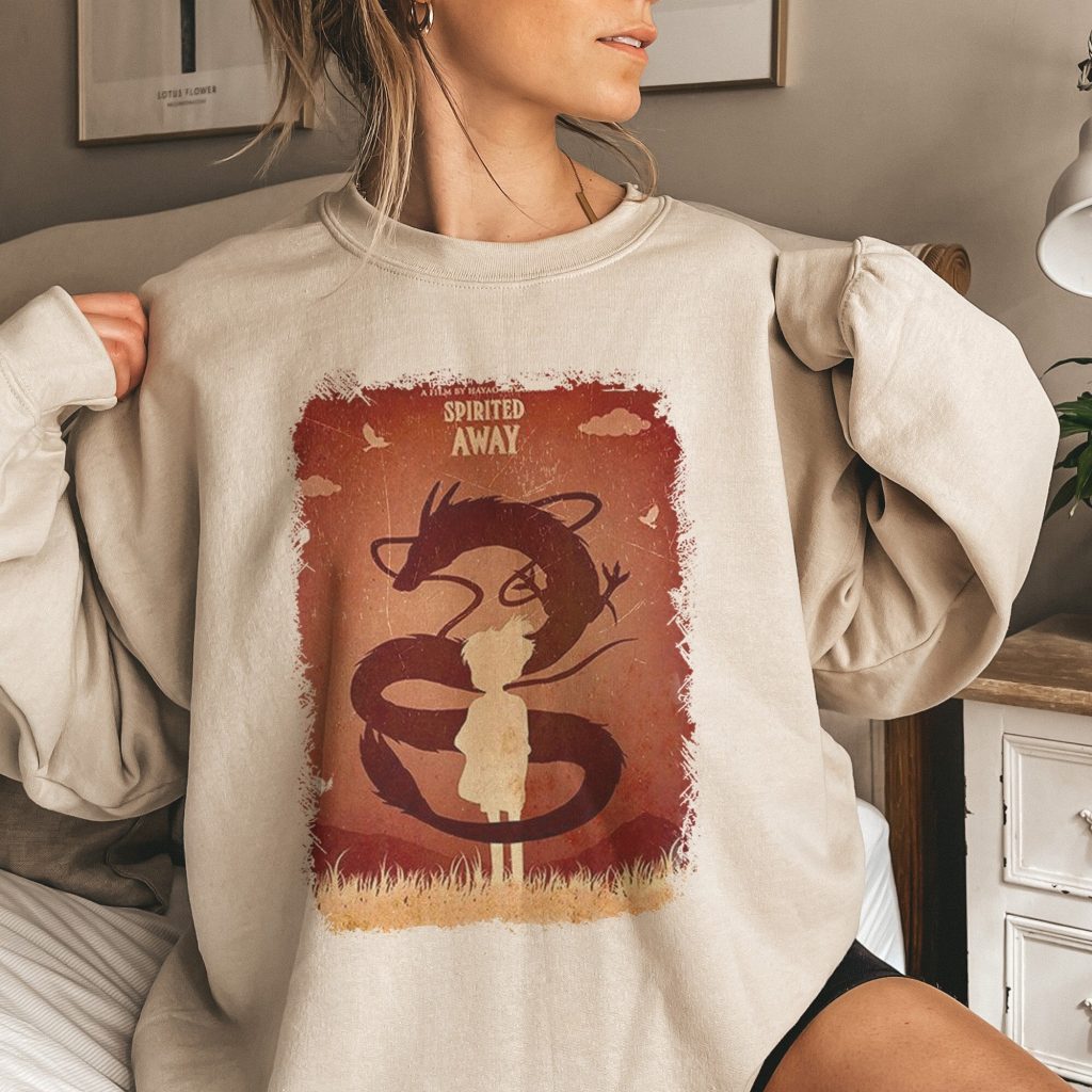 The Spirited Away Vintage Studio Ghibli Sweatshirt