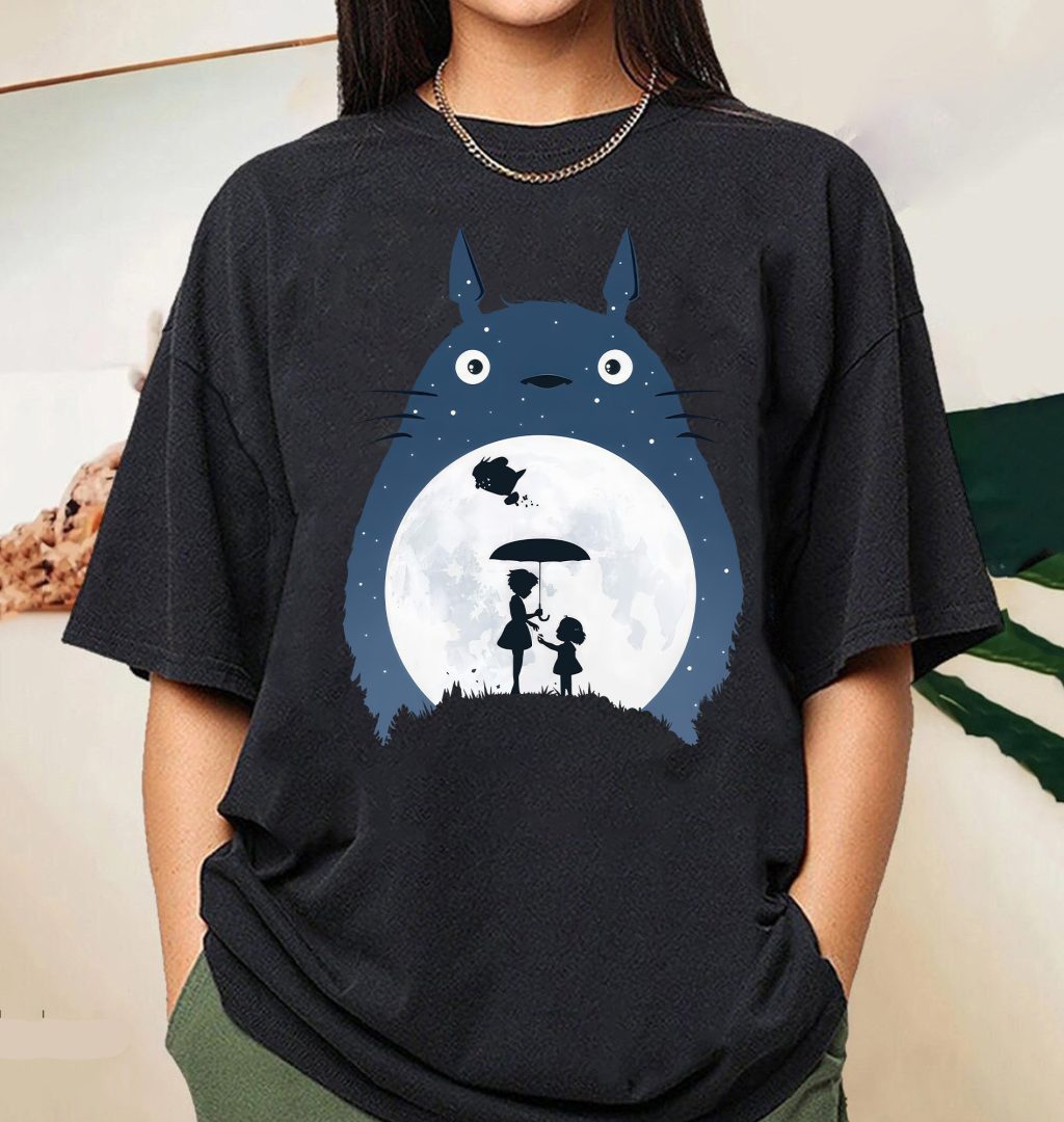 Comfort Colors Anime Totoro & Friends Studio Ghibli T-shirt - Image 5