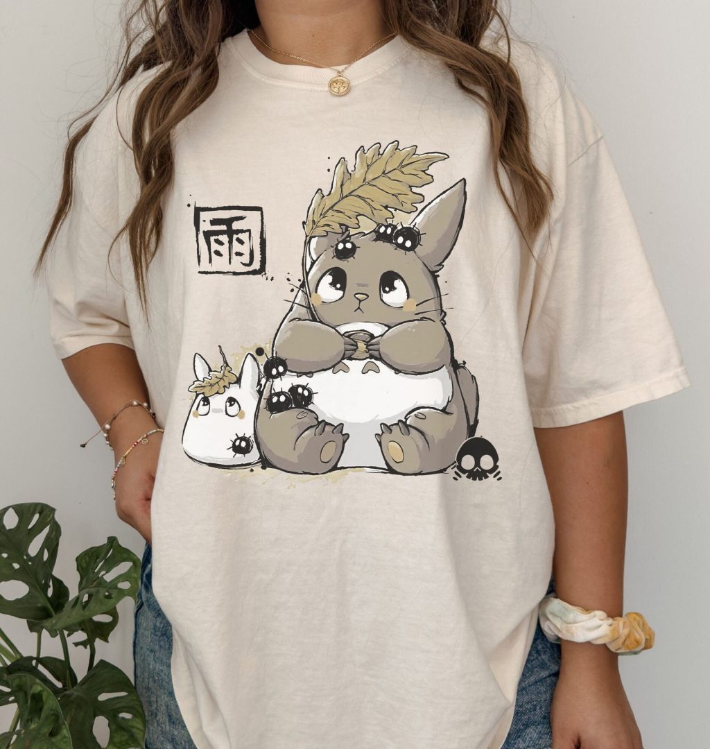 Kawaii Chibi My Neighbour Totoro Ghibli T-shirt