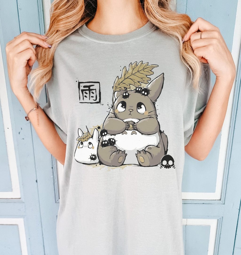 Kawaii Chibi My Neighbour Totoro Ghibli T-shirt - Image 2