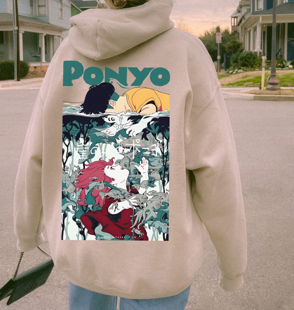 Ponyo Meeting Sosuke Hoodie