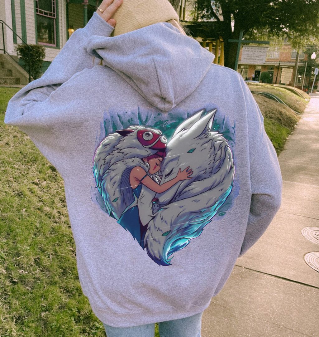 Princess Mononoke Design Hoodie - Image 2