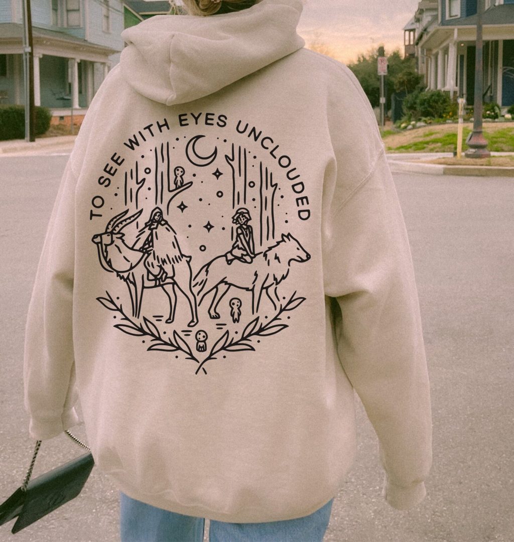 To See With Eyes Unclouded Princess Mononoke Hoodie