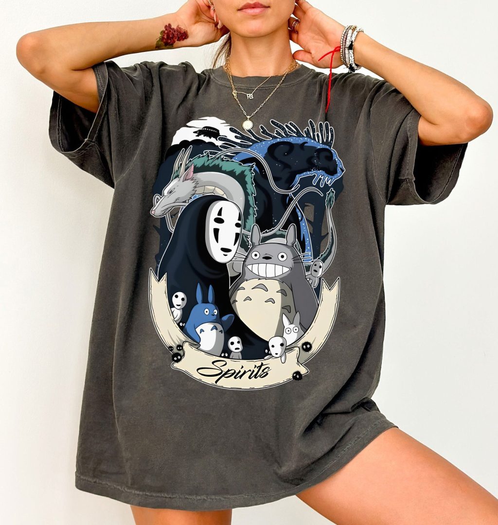 Comfort Colors Spirits Studio Ghibli T-shirt
