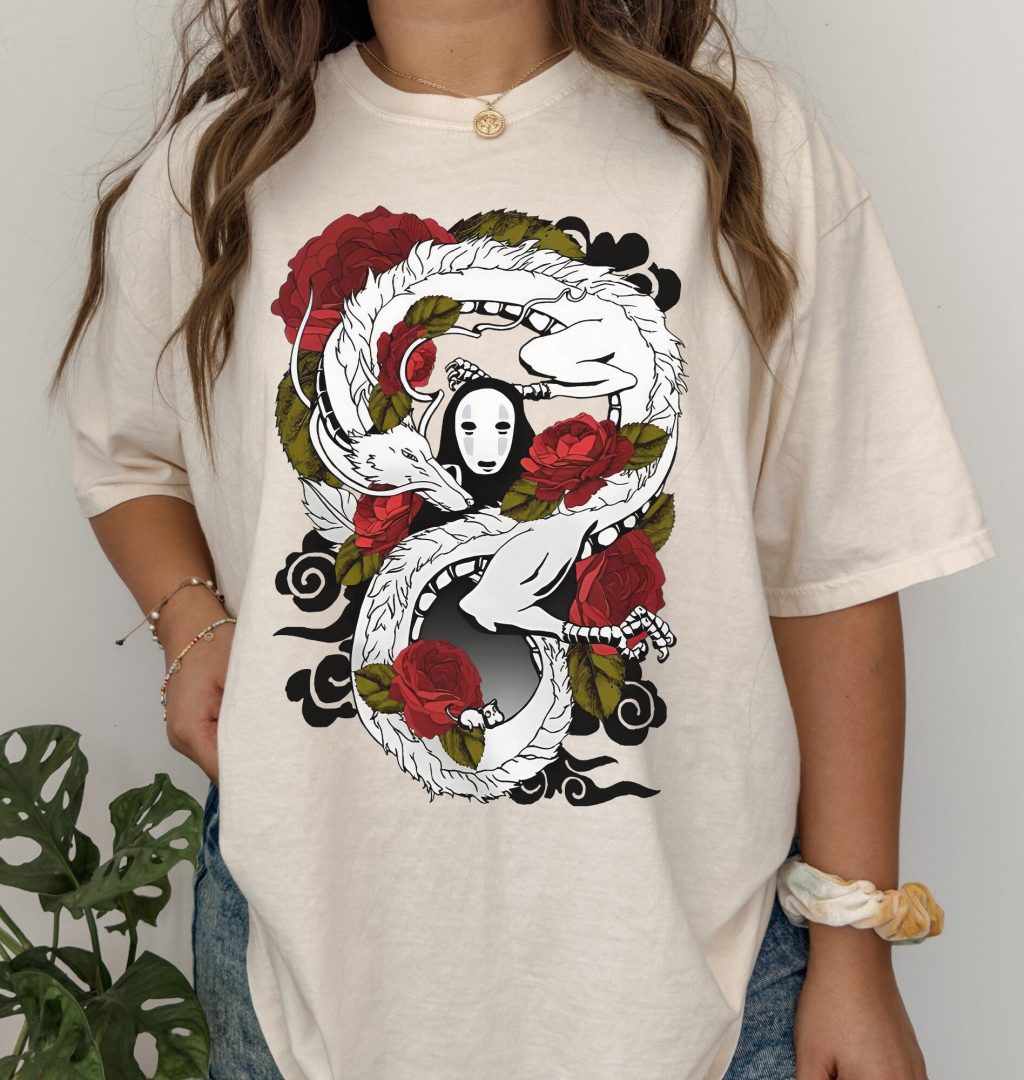 Comfort Colors Spirited Away Rose T-shirt