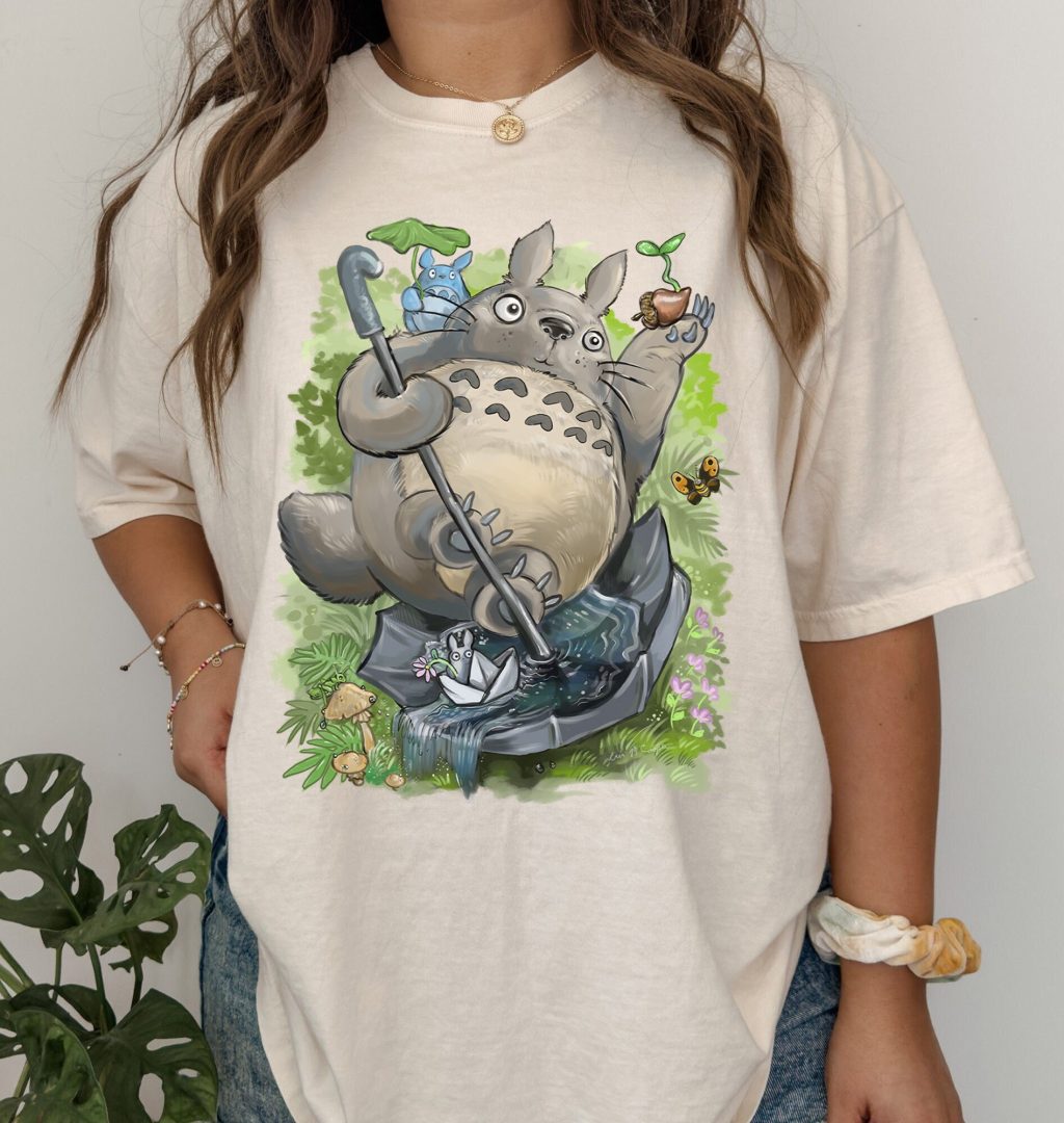 Comfort Colors Ghibli Totoro T-shirt - Image 2