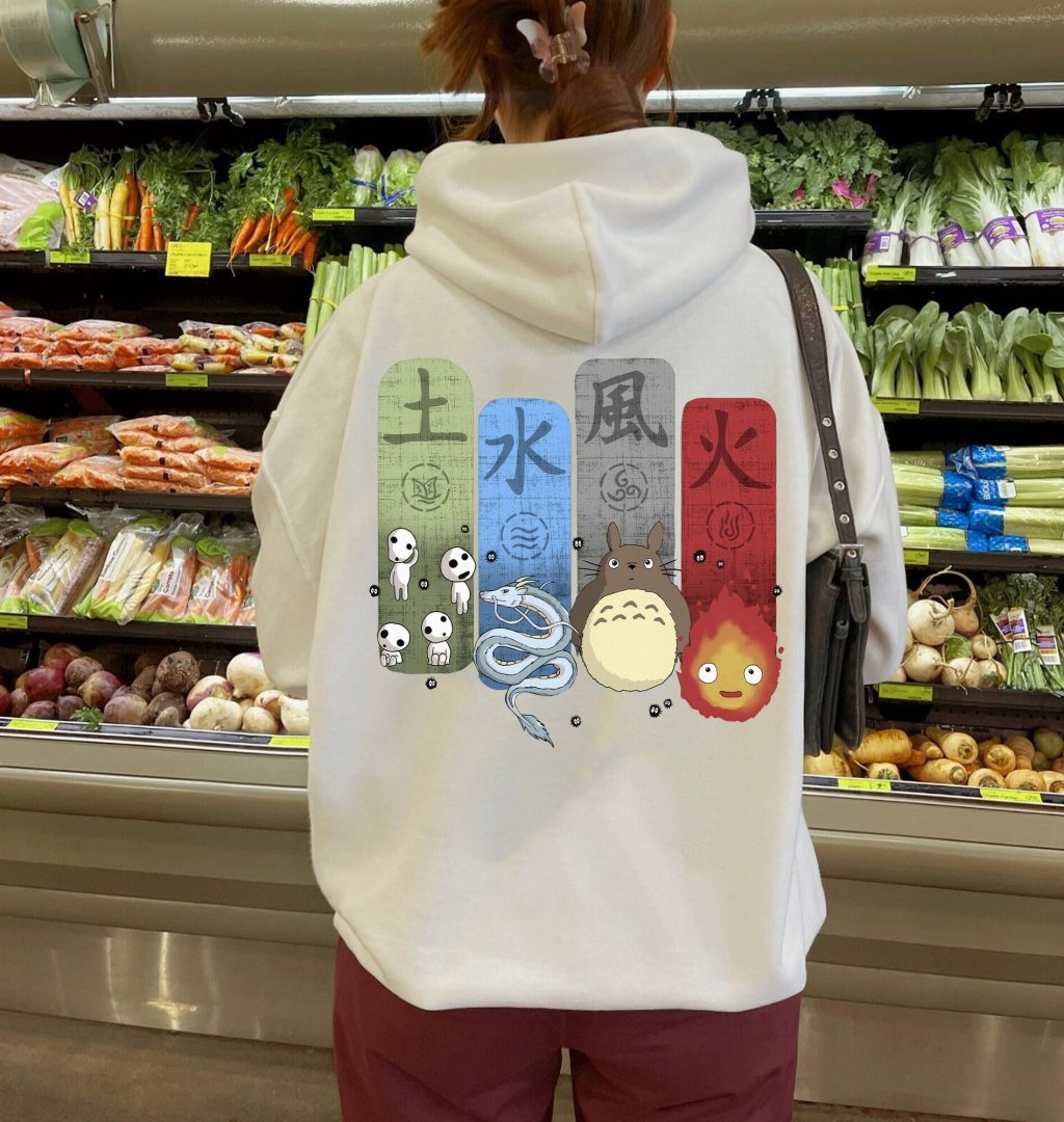 Ghibli Characters Hoodie - Image 2