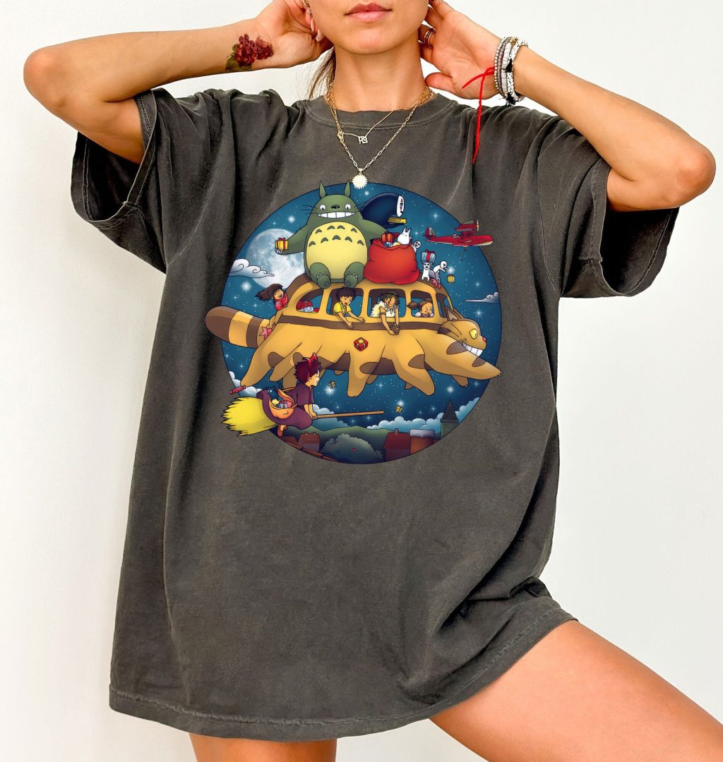 Studio Ghibli Characters Journey T-shirt