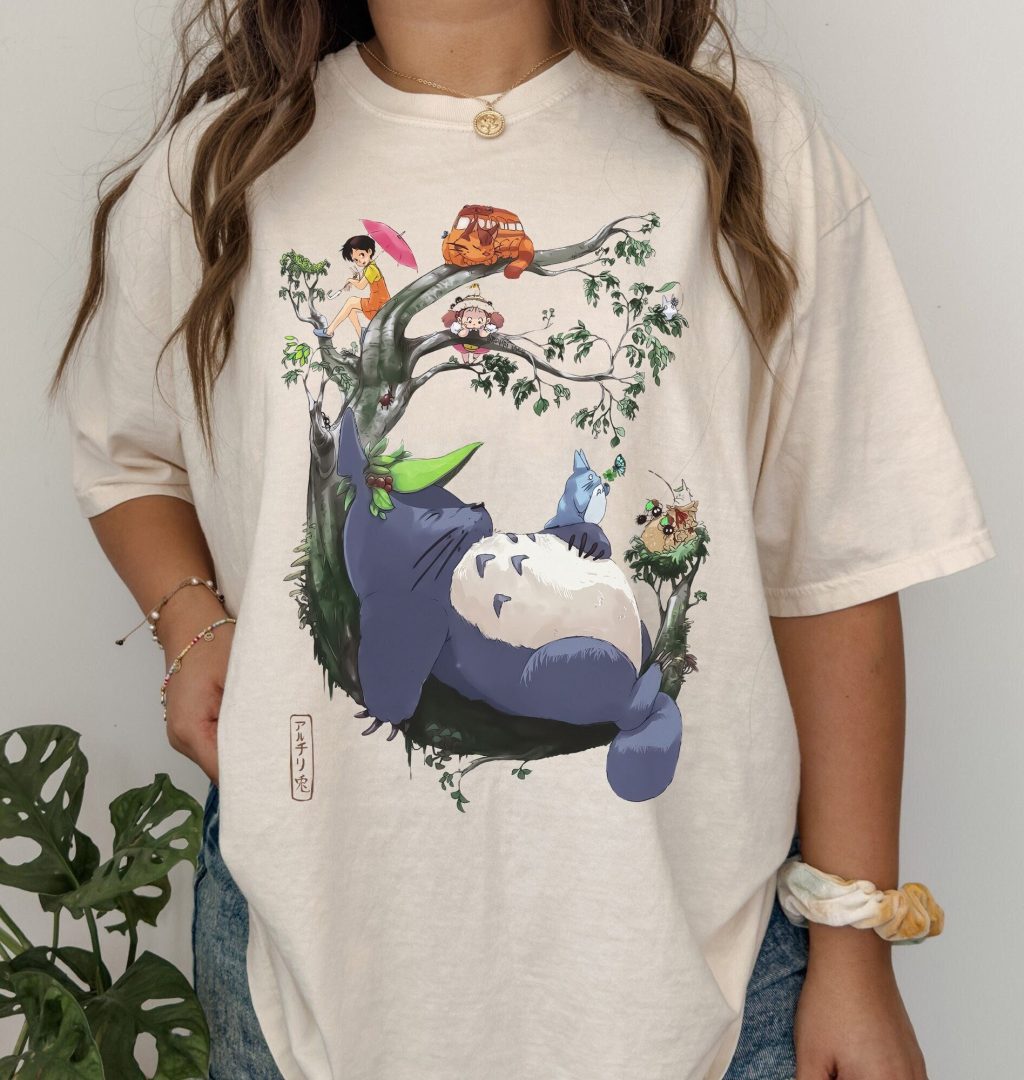 Anime Ghibli My Neighbour Totoro T-shirt
