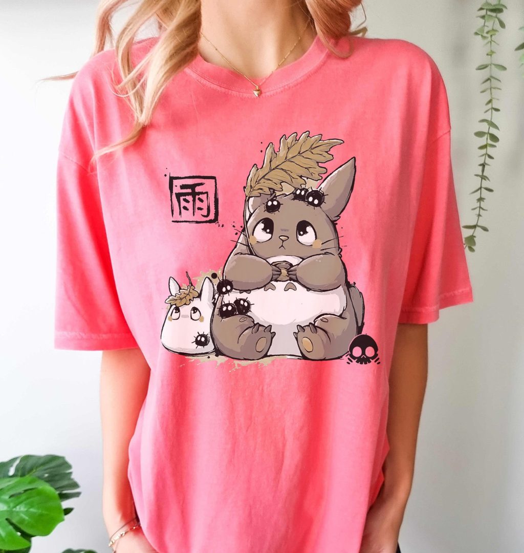 Kawaii Chibi My Neighbour Totoro Ghibli T-shirt - Image 5