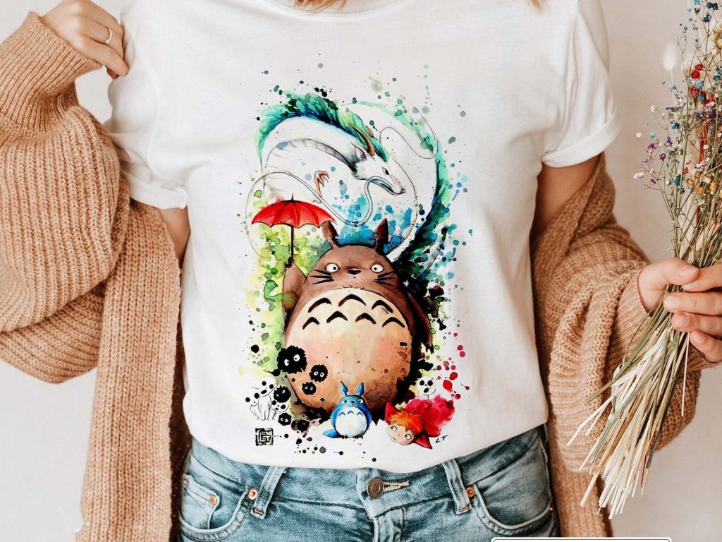 Vintage Studio Ghibli T-shirt - Image 2
