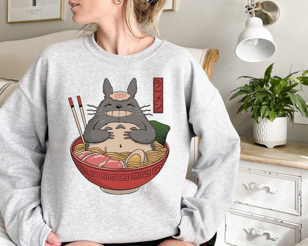 Totoro Ramen Studio Ghibli Sweatshirt