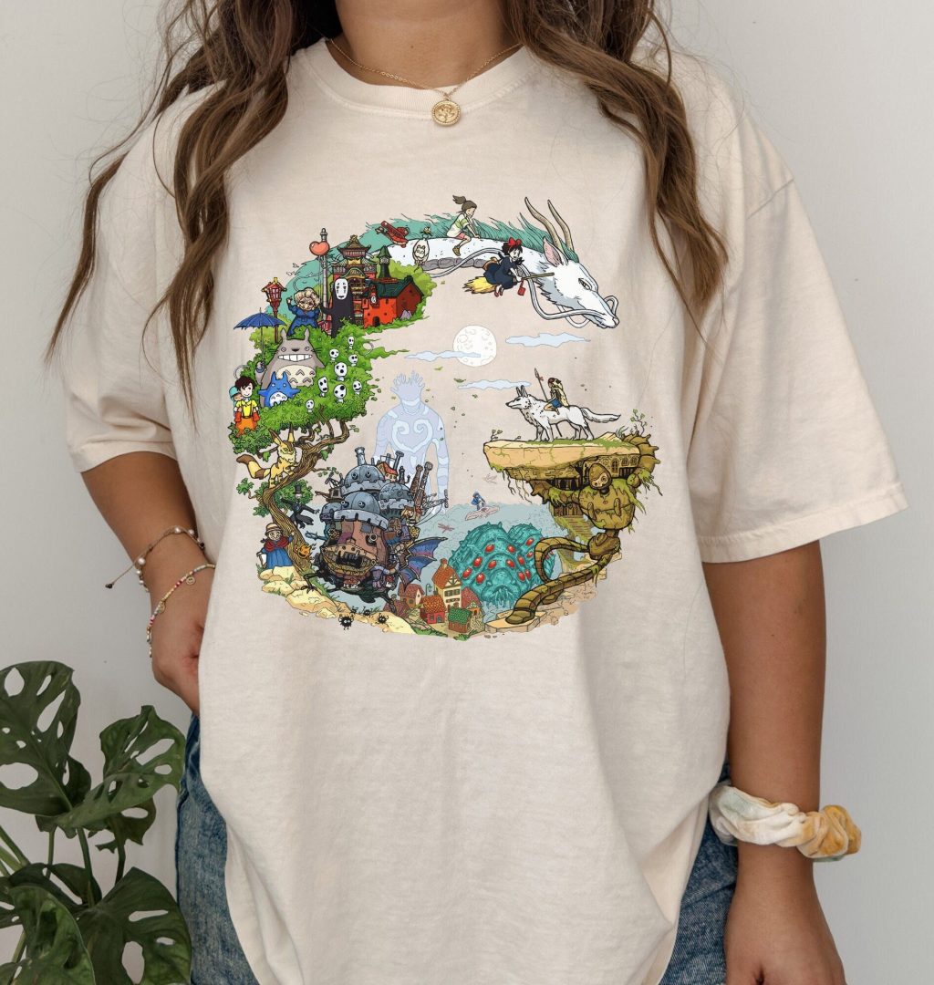 Comfort Colors Ghibli T-shirt
