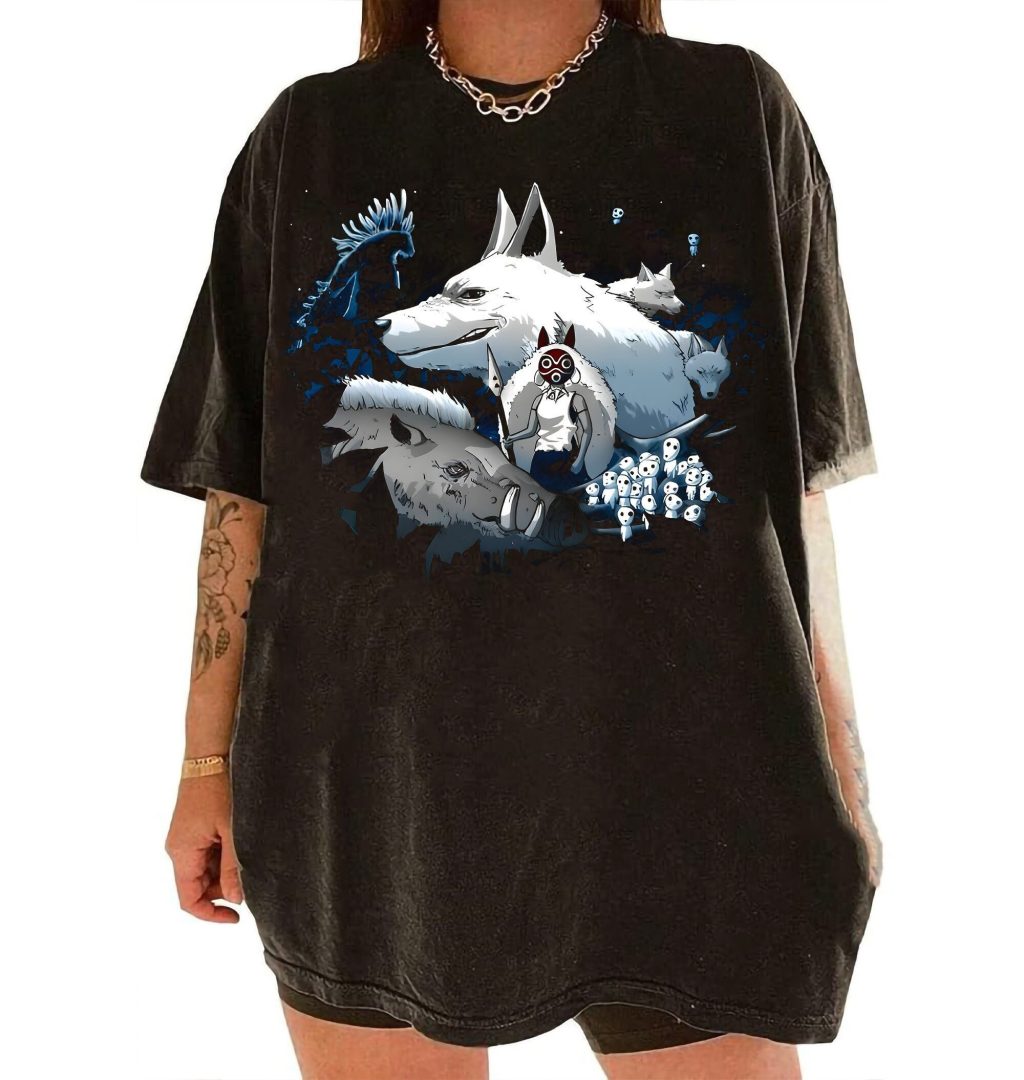 Comfort Colors Princess Mononoke Forest Spirit T-Shirt