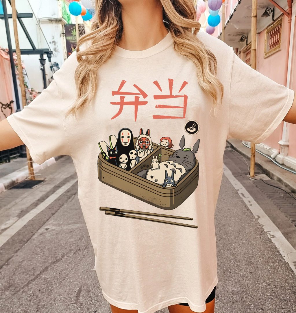 Comfort Colors Ghibli Character Box T-Shirt - Image 2