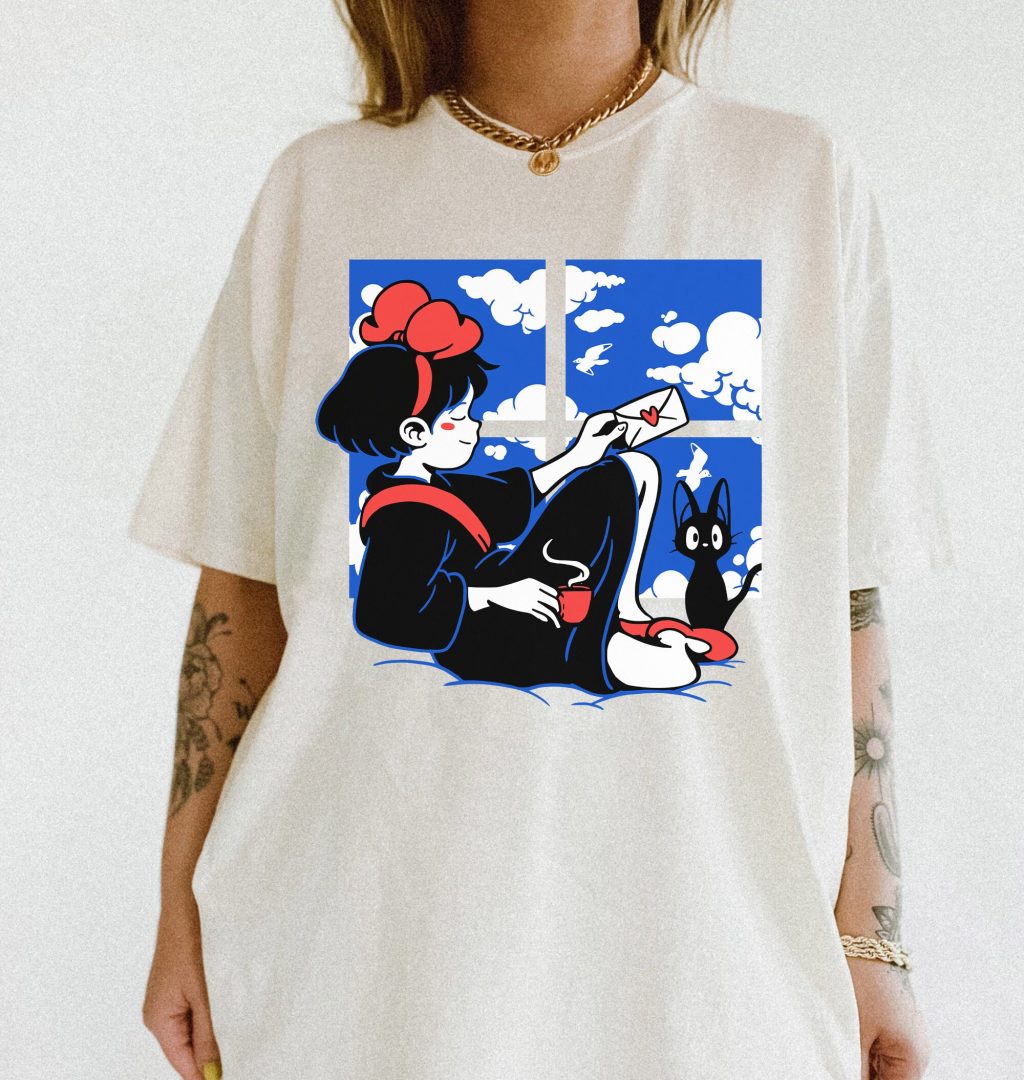 Comfort Colors Kiki's Delivery Service Window T-Shirt - Image 2
