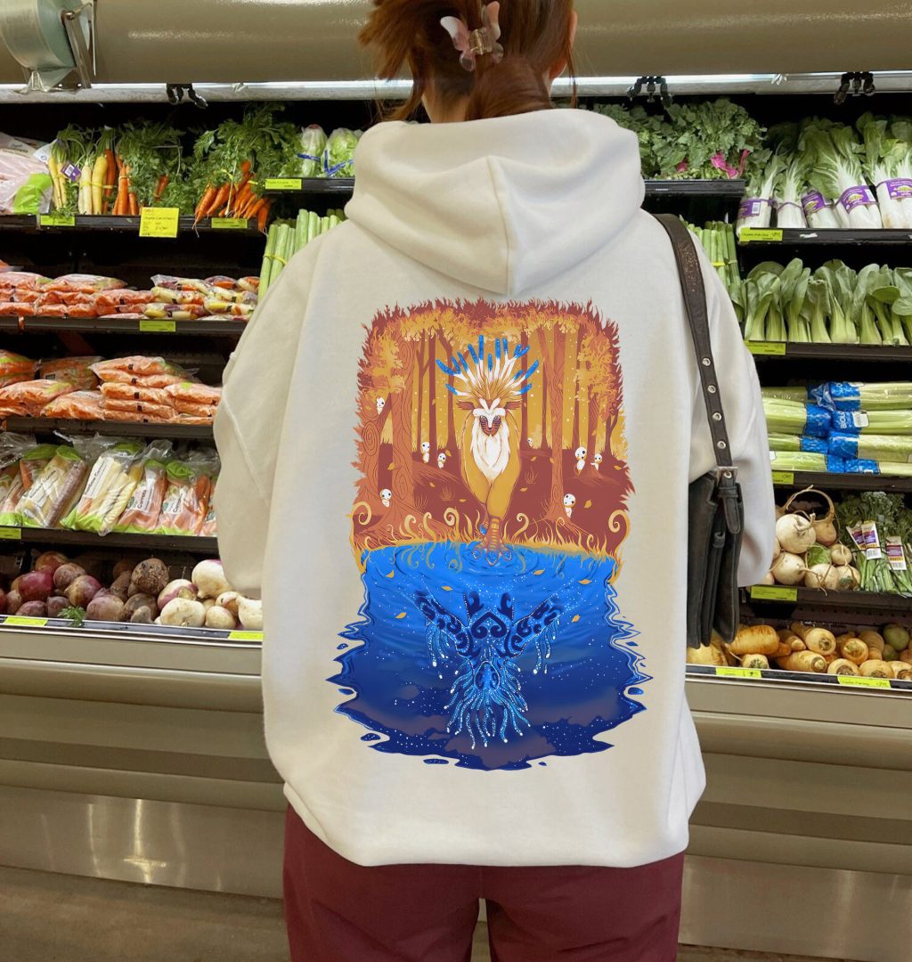 Forest Spirit Princess Mononoke Hoodie