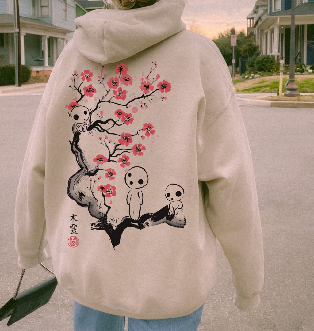 Princess Mononoke Kodama Tree Hoodie