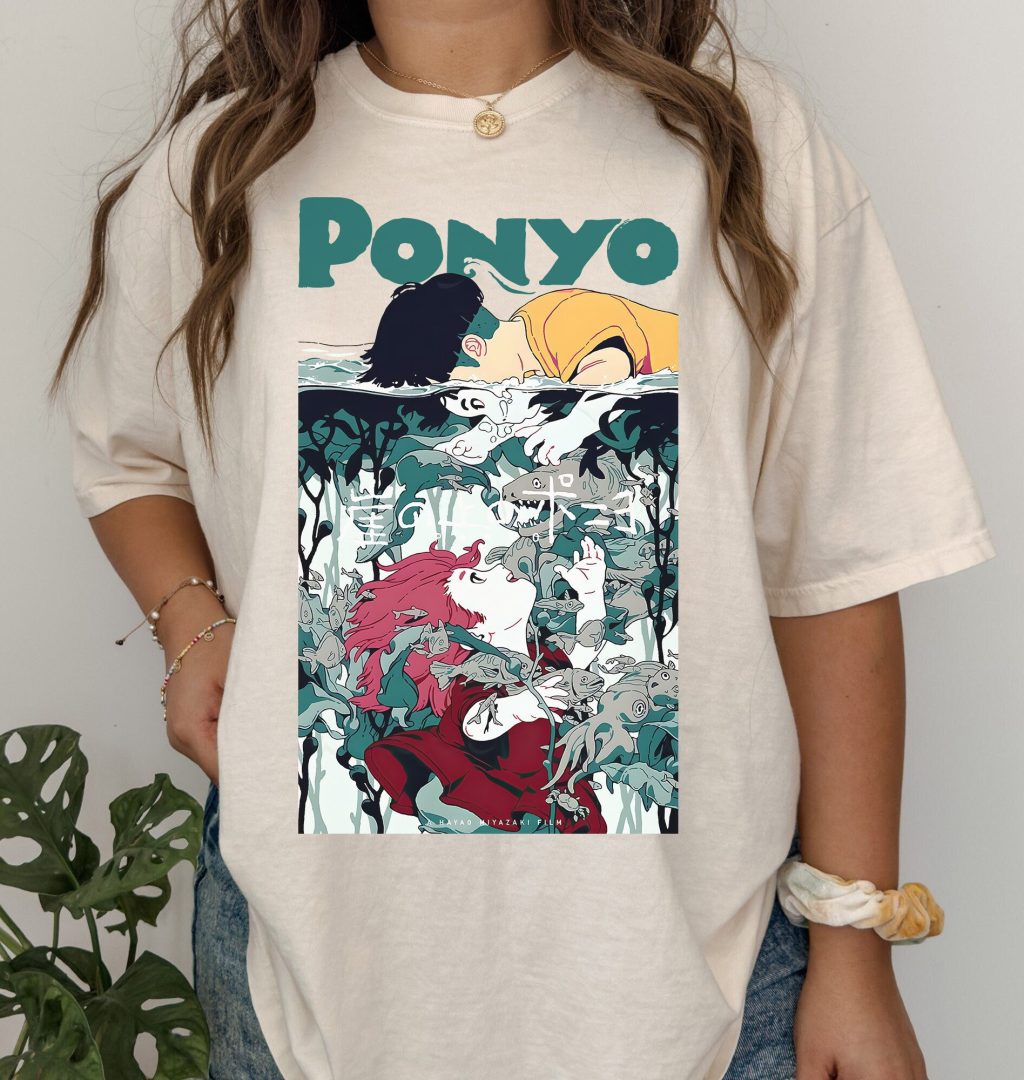 Comfort Colors Ponyo Meeting Sosuke T-Shirt