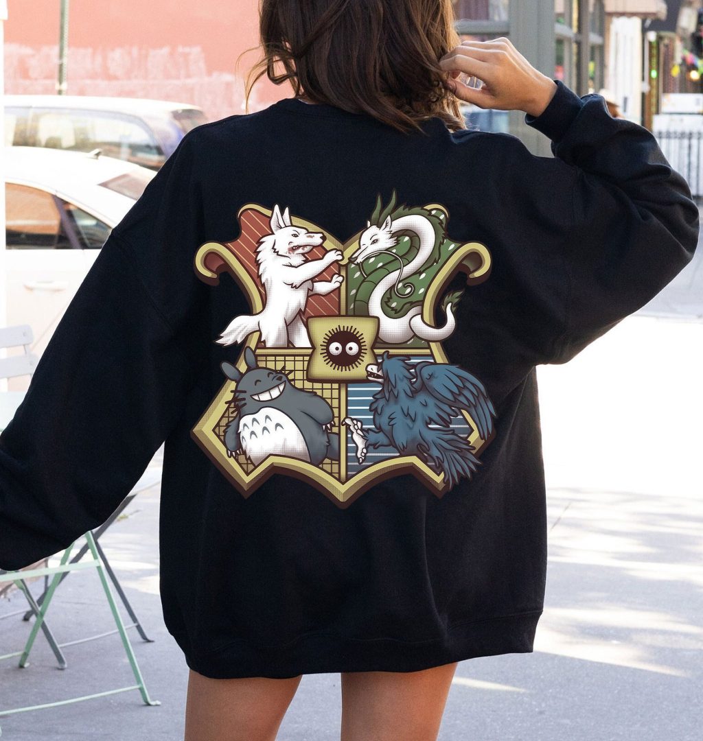 Comfort Colors Studio Ghibli Character Sweatshirt