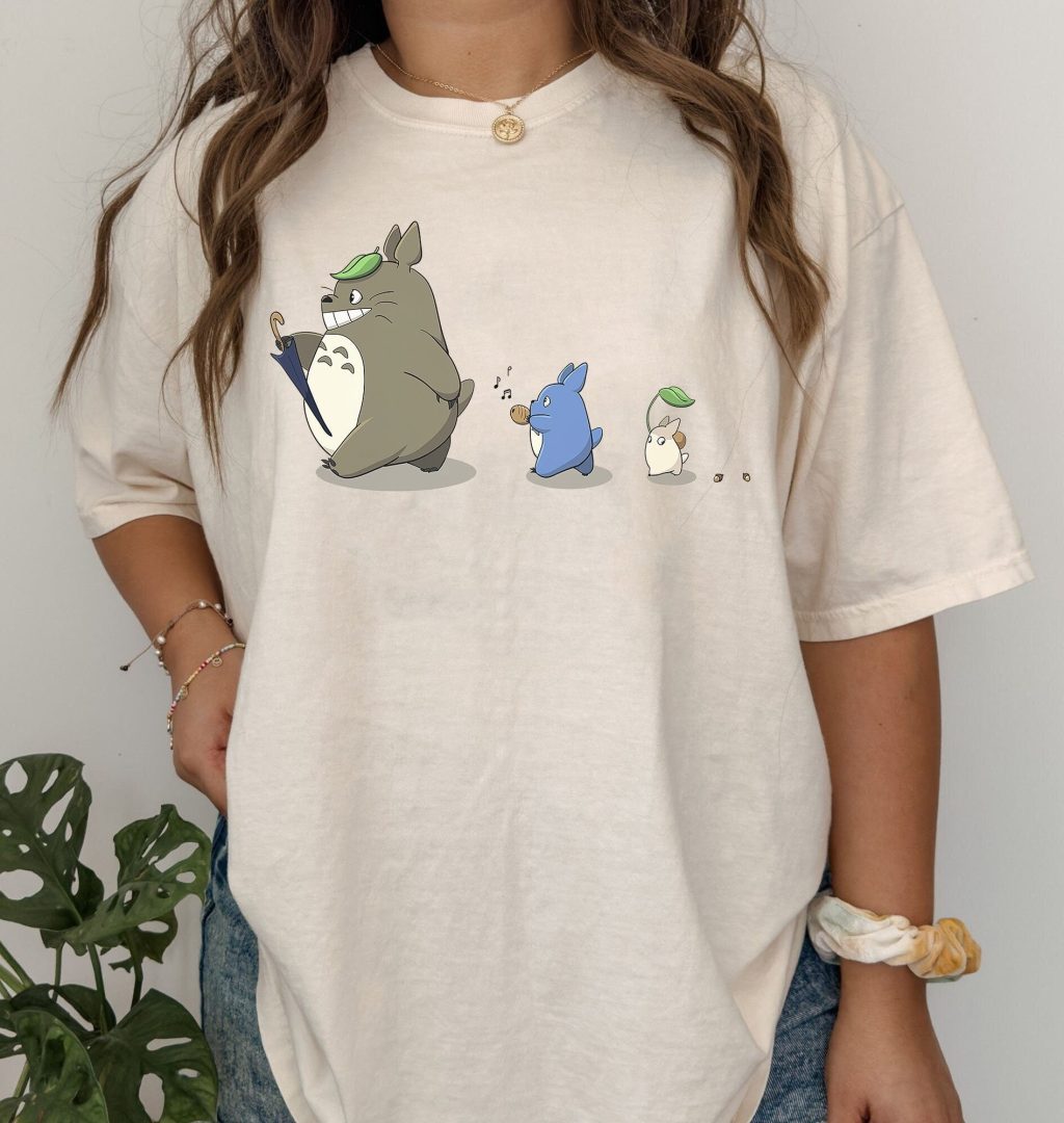 Herd My Neighbour Totoro Studio Ghibli T-Shirt