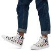 mens high top canvas shoes white left 62137df1976be - Studio Ghibli UK Store
