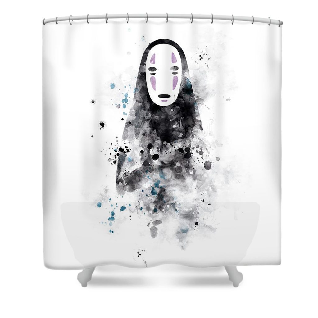 Ghibli No Face Shower Curtain