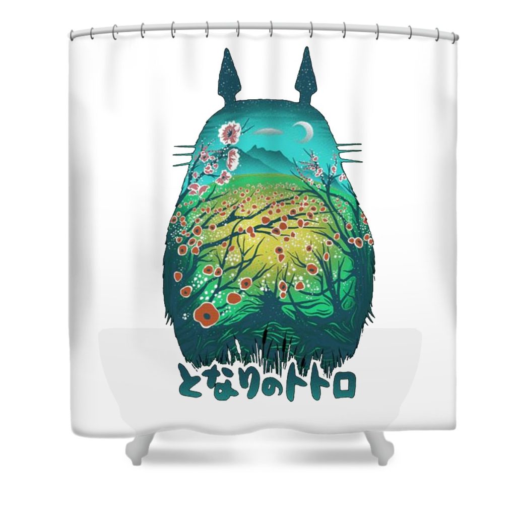 Ghibli Our neighbor Totoro Shower Curtain