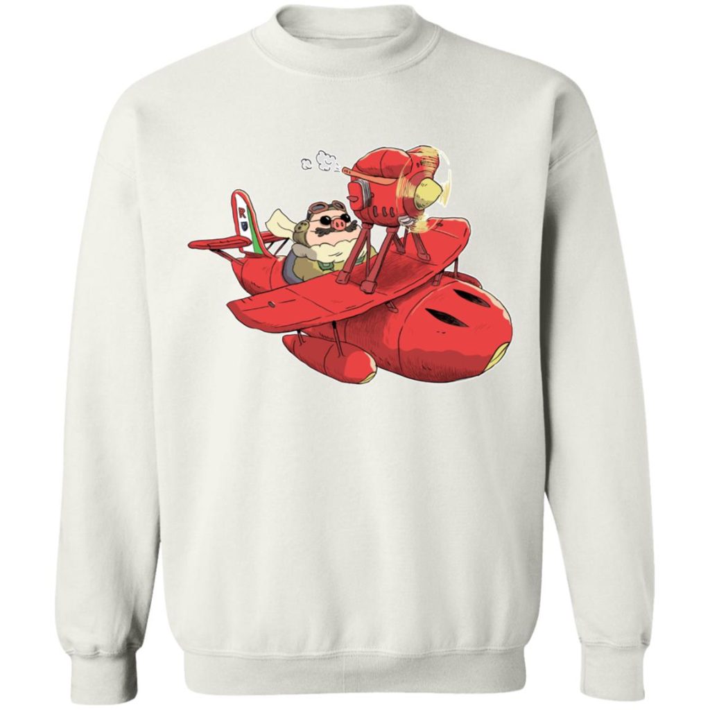 Studio Ghibli Porco Rosso Chibi Sweatshirt - Image 2