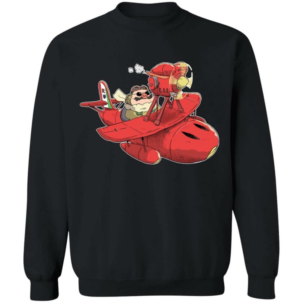 Studio Ghibli Porco Rosso Chibi Sweatshirt - Image 4