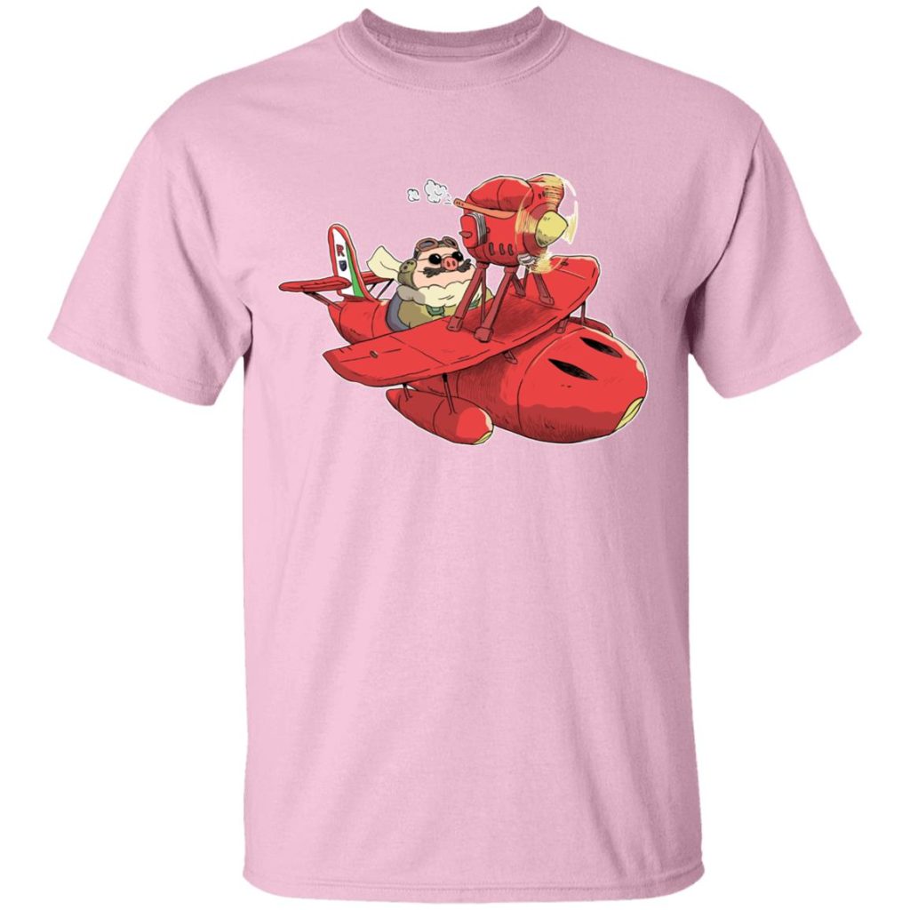 Studio Ghibli Porco Rosso Chibi T-shirt - Image 5