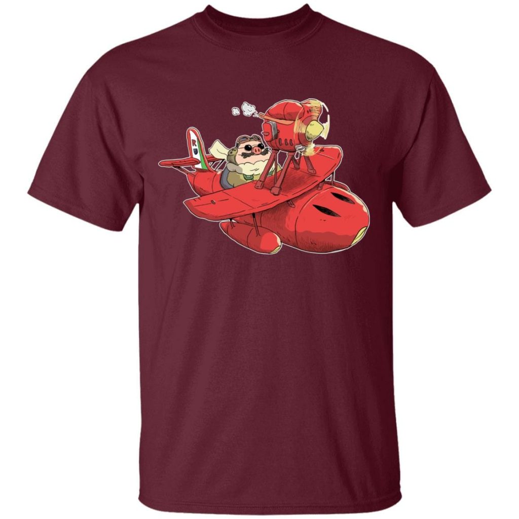 Studio Ghibli Porco Rosso Chibi T-shirt - Image 6