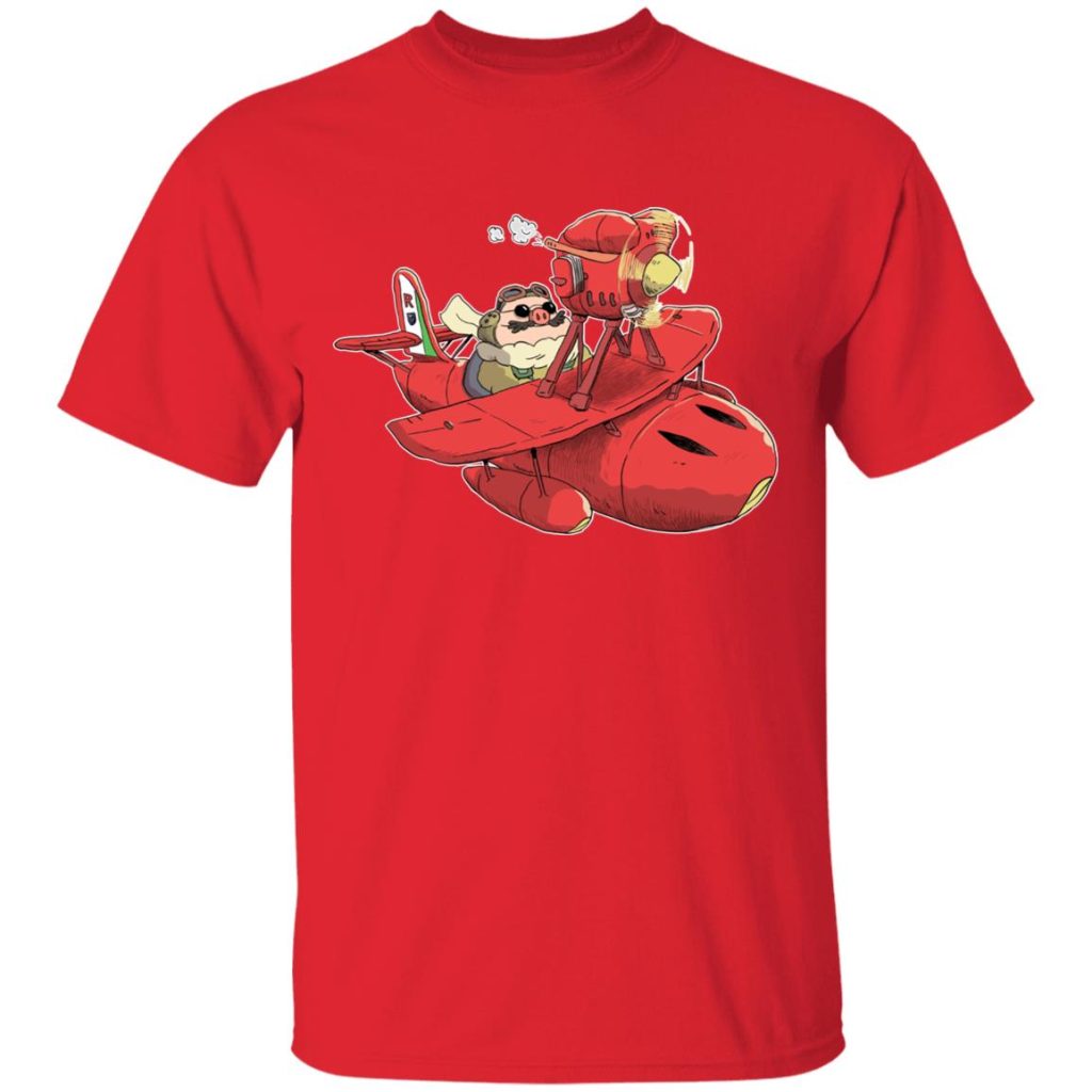 Studio Ghibli Porco Rosso Chibi T-shirt - Image 8