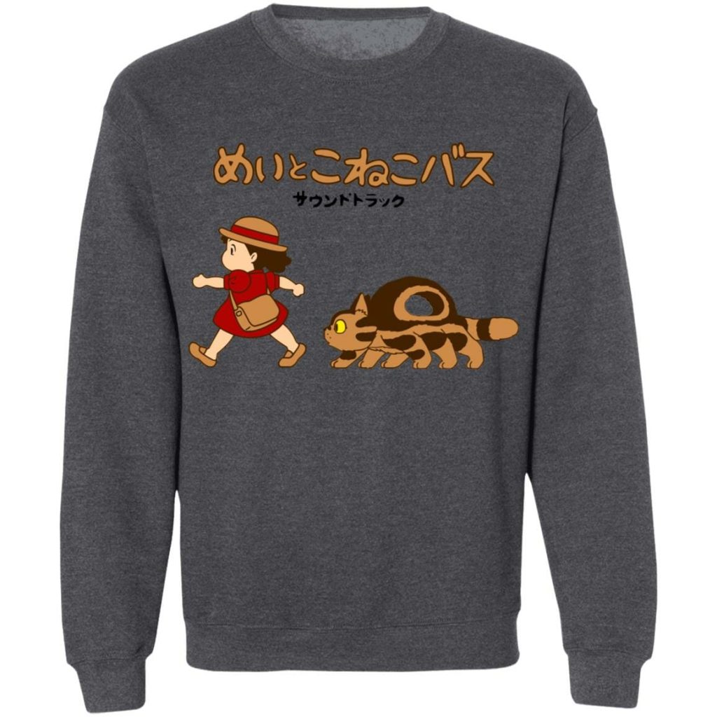 Studio Ghibli My Neighbor Totoro Cat Bus and Mei Unisex Sweatshirt - Image 8