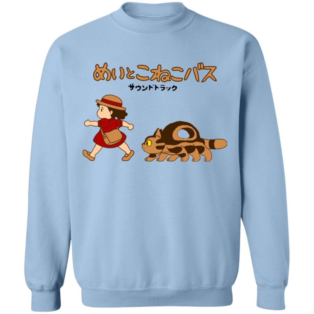 Studio Ghibli My Neighbor Totoro Cat Bus and Mei Unisex Sweatshirt - Image 9