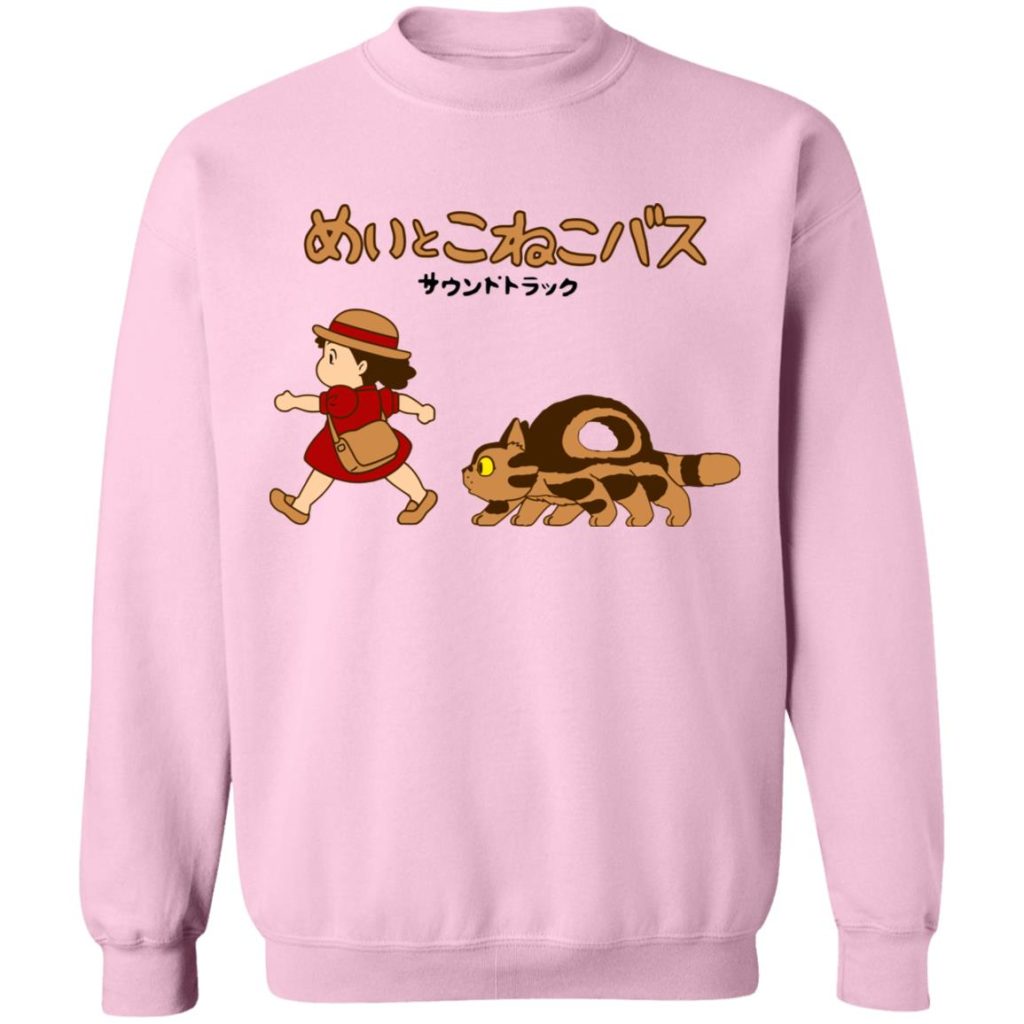 Studio Ghibli My Neighbor Totoro Cat Bus and Mei Unisex Sweatshirt - Image 10