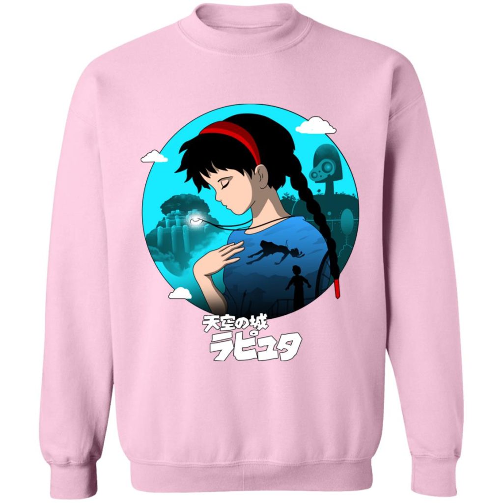 Studio Ghibli Laputa Castle in The Sky Sweatshirt - Image 10