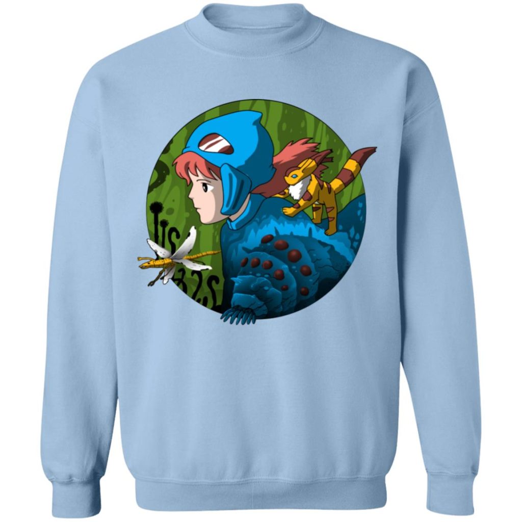 Studio Ghibli Nausicaa of the Valley Of The Wind Sweatshirt - Image 9