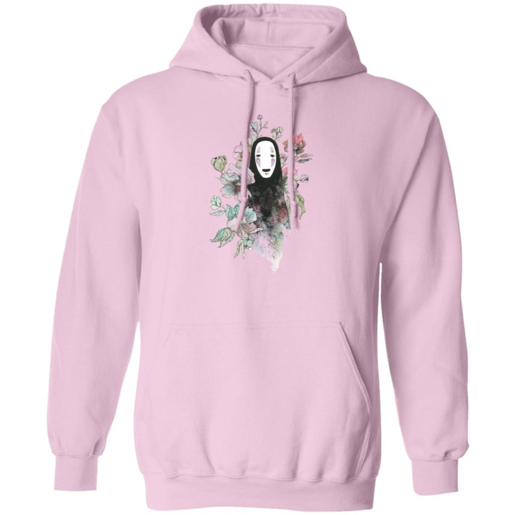 Spirited Away No Face Flowers Hoodie - Image 8
