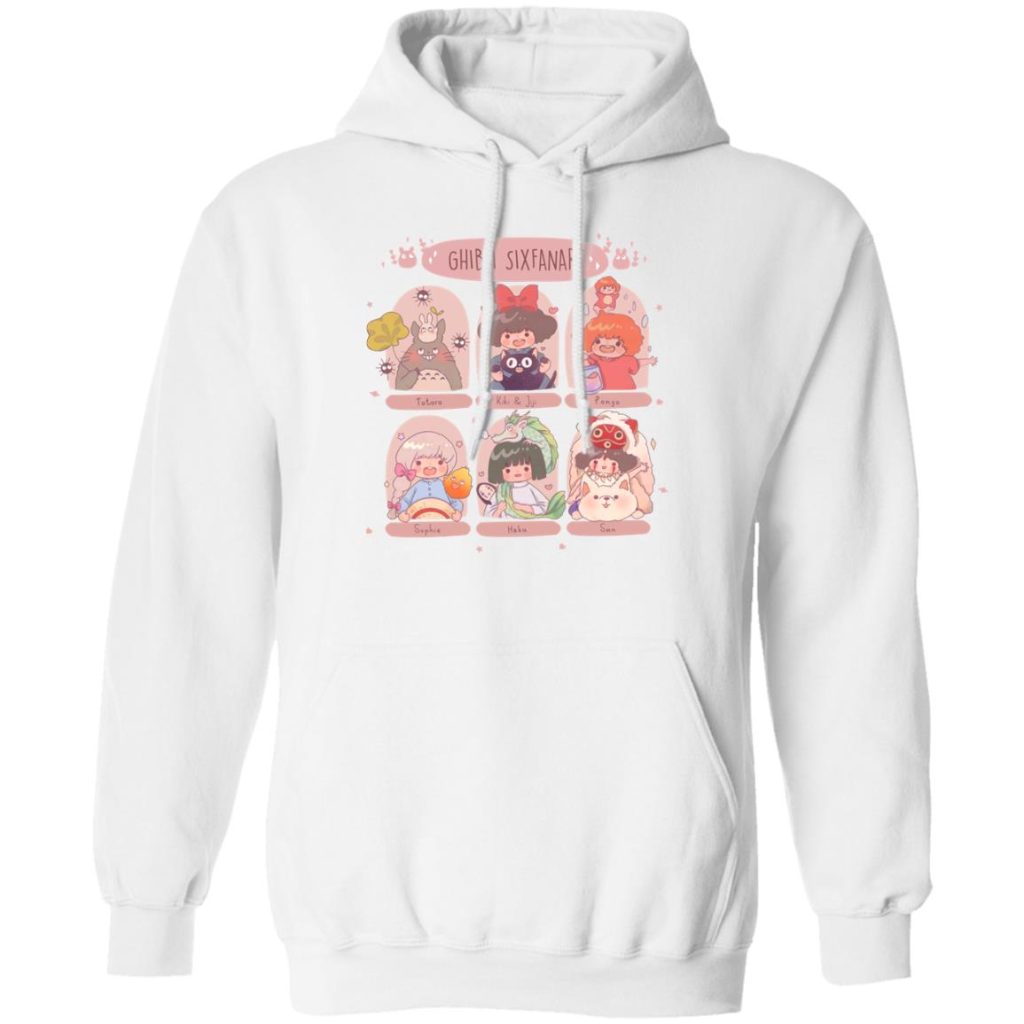 Studio Ghibli Sixfanart Hoodie - Image 2