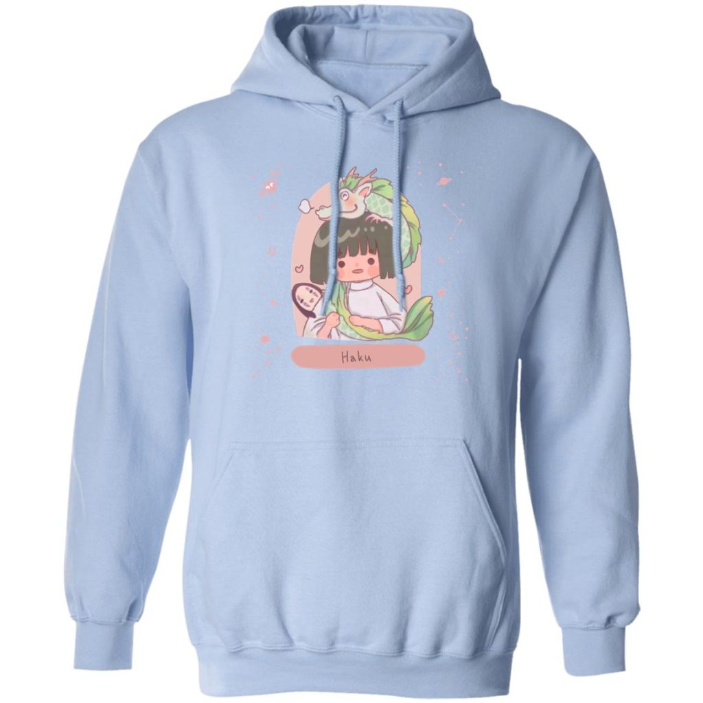 Spirited Away Haku Fanart Hoodie - Image 7