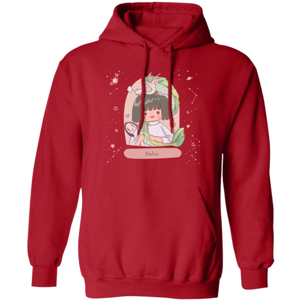 Spirited Away Haku Fanart Hoodie - Image 10