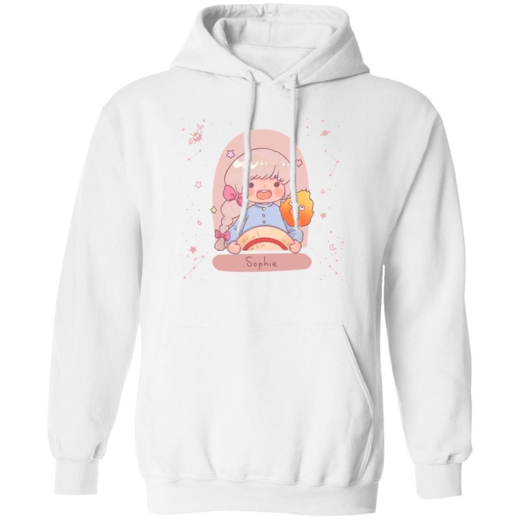 Howl's Moving Castle Sophie Fanart Hoodie - Image 2