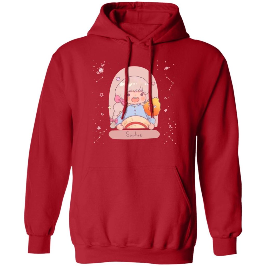 Howl's Moving Castle Sophie Fanart Hoodie - Image 10