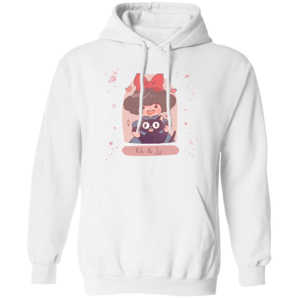 Kiki and Jiji cute Fanart Hoodie - Image 2